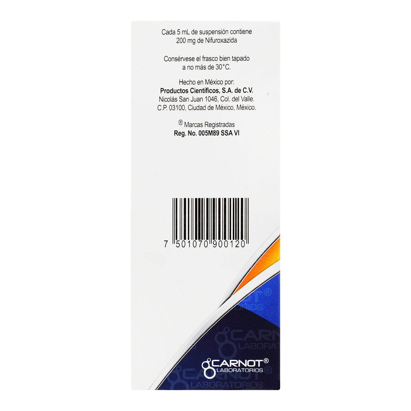 Akabar Suspensión 200Mg/5Ml Con 1 (Nifuroxazina) - WeCare Pharma