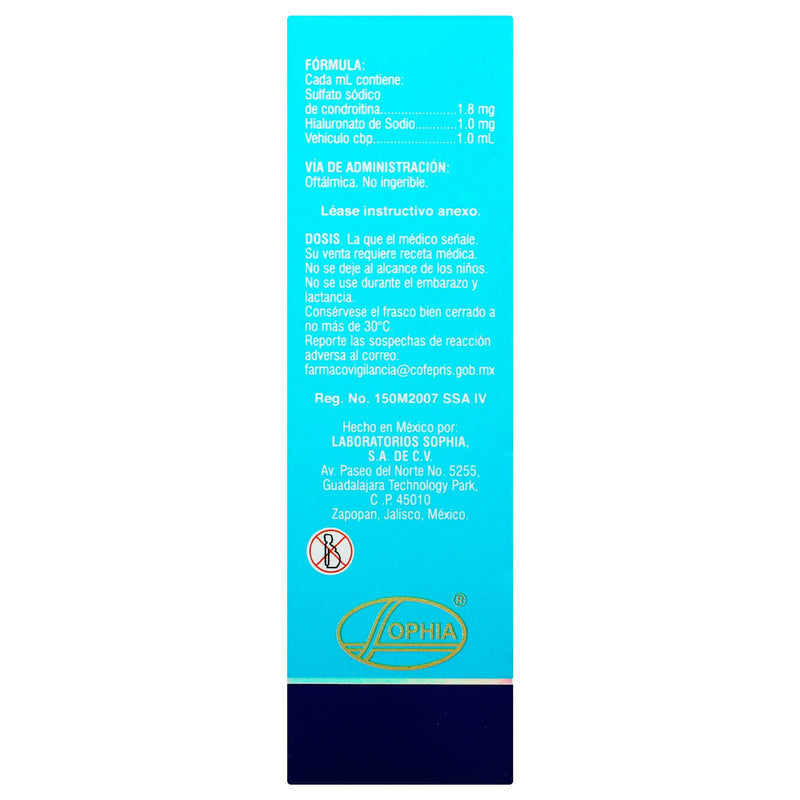 Humylub Ofteno Gotas 1.8Mg/1Mg/Ml 15Ml (Condroitina/Hialuronato) - WeCare Pharma