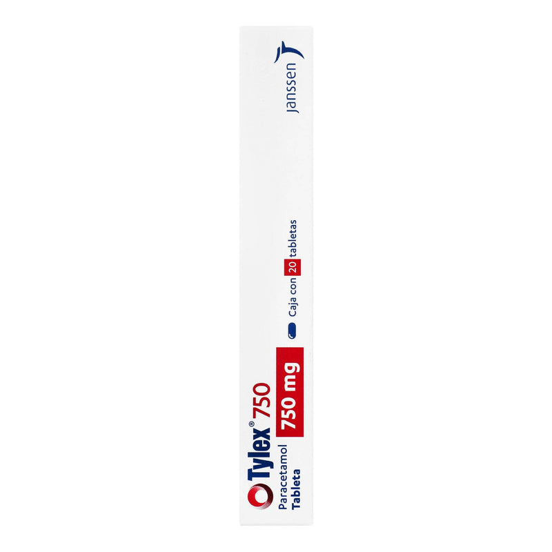 Tylex 750Mg Con 20 Tabletas (Paracetamol) - WeCare Pharma