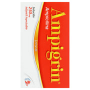 Ampigrin Infantil Frasco 250Mg Con 3 Ampulas (Ampicilina) - WeCare Pharma