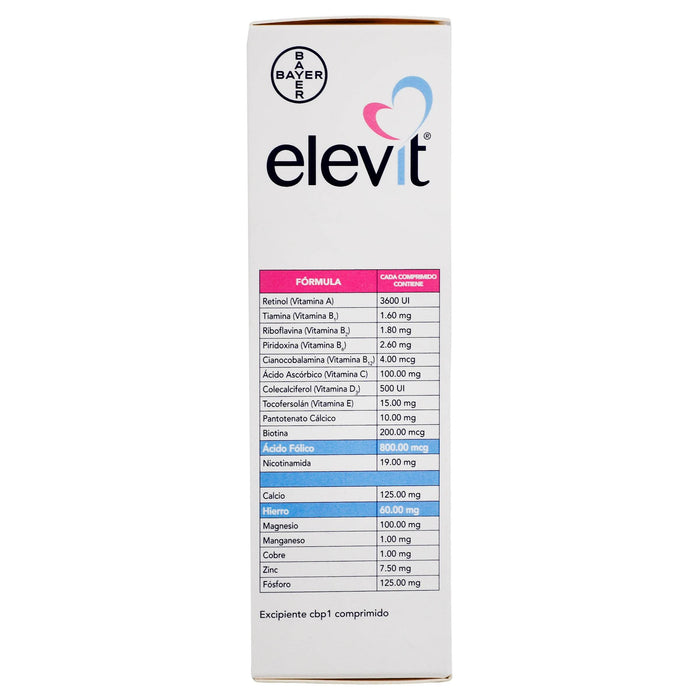 Elevit Con 30 Comprimidos (Multivitaminico) - WeCare Pharma