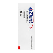 Zient 10Mg Con 28 Tabletas (Ezetimiba) - WeCare Pharma