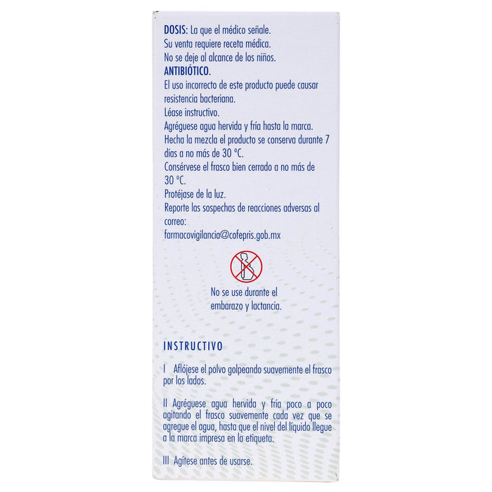 Krobicin Suspensión 250Mg 60Ml (Claritromicina) - WeCare Pharma