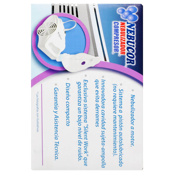 Nebulizador Compresor Nebucor - WeCare Pharma