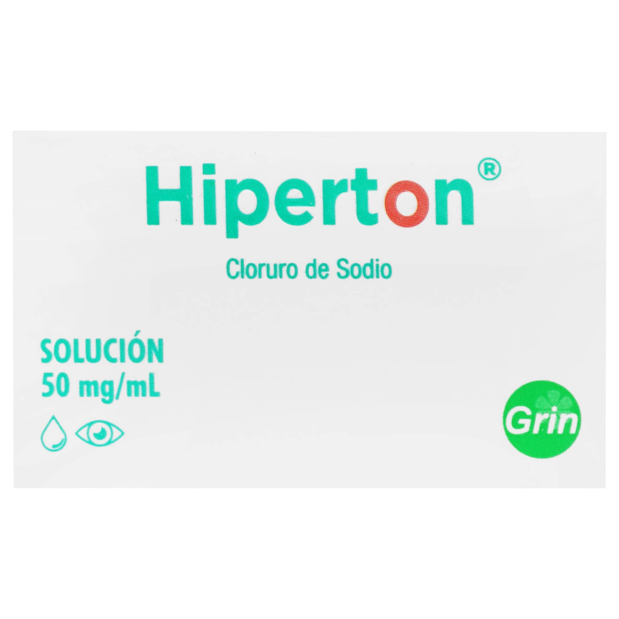 Hiperton Gotas 50Mg/Ml 10Ml (Cloruro De Sodio) — WeCare Pharma