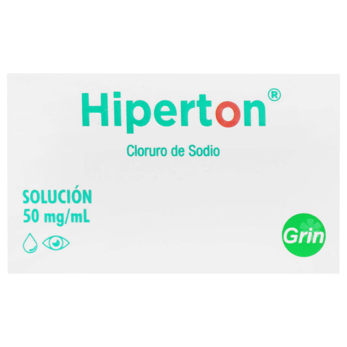 Hiperton Gotas 50Mg/Ml 10Ml (Cloruro De Sodio) - WeCare Pharma