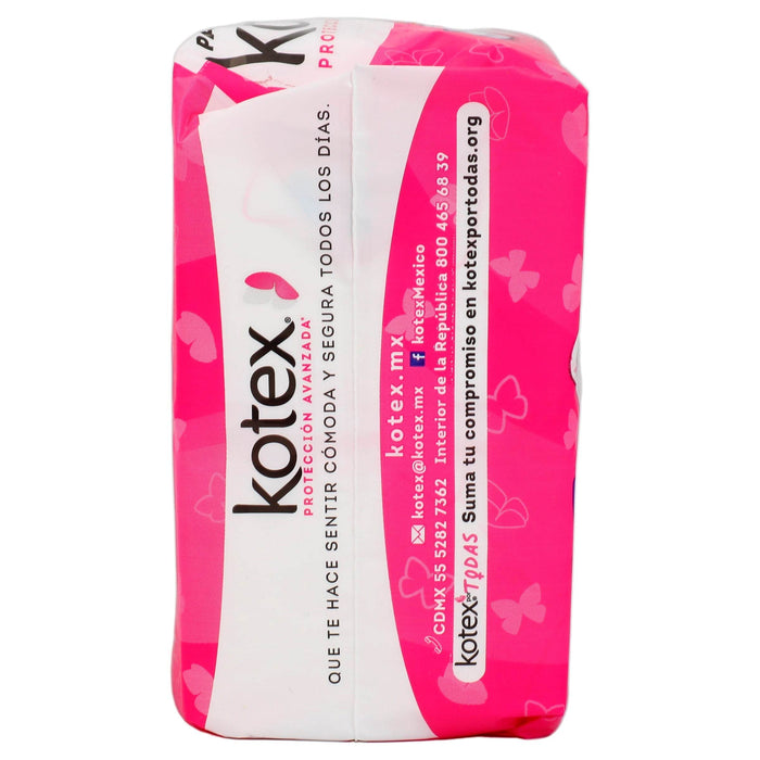 Protectores Diarios Kotex Largo Con 44 - WeCare Pharma