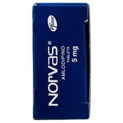 Norvas 5Mg Con 30 Tabletas (Amlodipino) - WeCare Pharma
