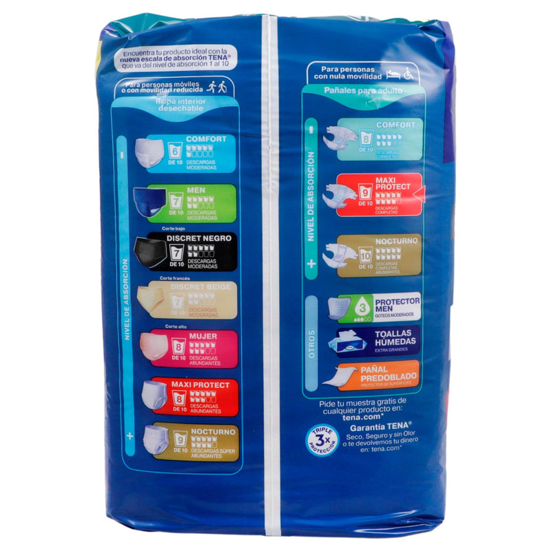 Pañal Tena Slip Mediano Con 10 - WeCare Pharma