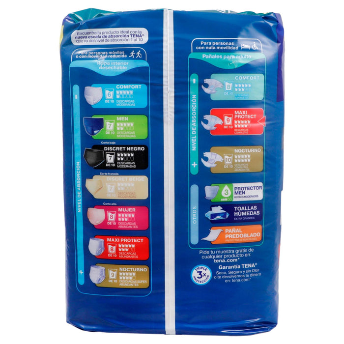 Pañal Tena Slip Mediano Con 10 - WeCare Pharma