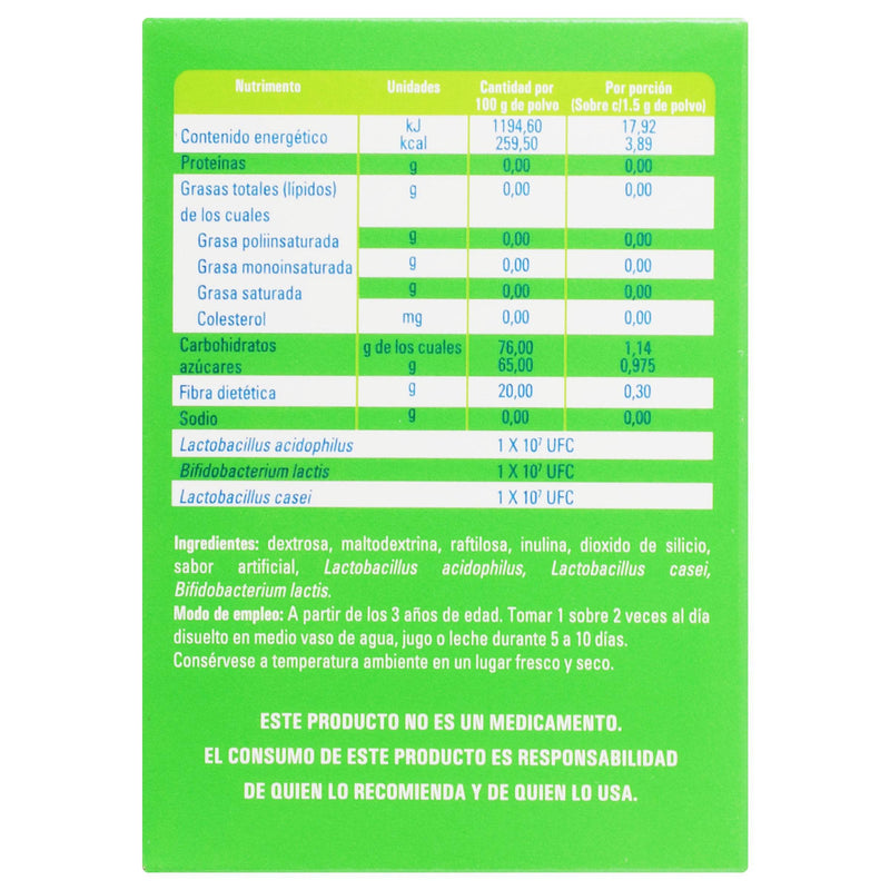 Proteflor Sobres 1.5G Con 10 (Probioticos/Prebioticos) - WeCare Pharma