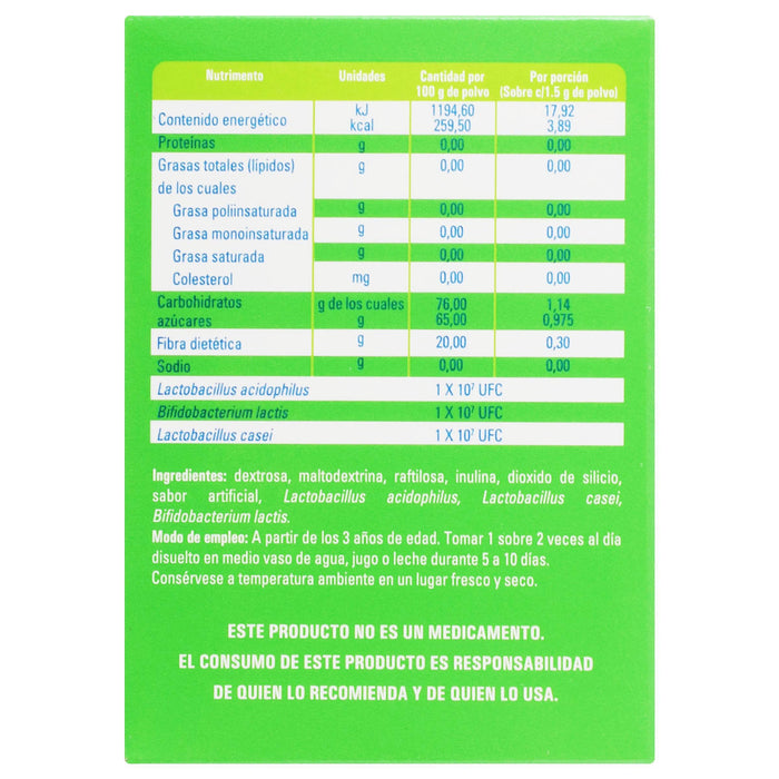 Proteflor Sobres 1.5G Con 10 (Probioticos/Prebioticos) - WeCare Pharma