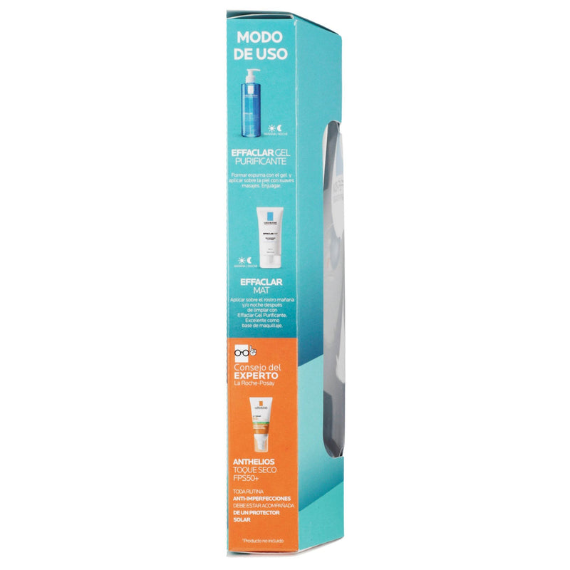 La Roche-P Effaclar Mat 40Ml+Effaclar Gel 50Ml+Toque Seco Fps50 Con Color - WeCare Pharma
