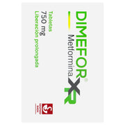 Dimefor Xr 750Mg Con 60 Tabletas (Metformina) - WeCare Pharma