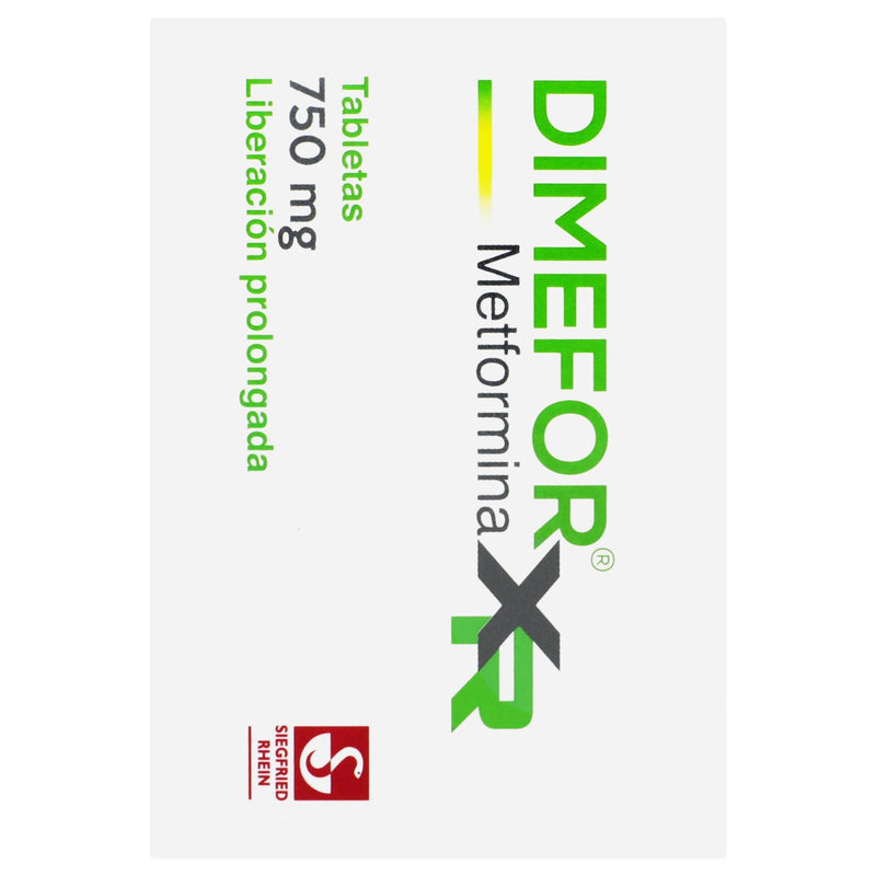 Dimefor Xr 750Mg Con 60 Tabletas (Metformina) - WeCare Pharma