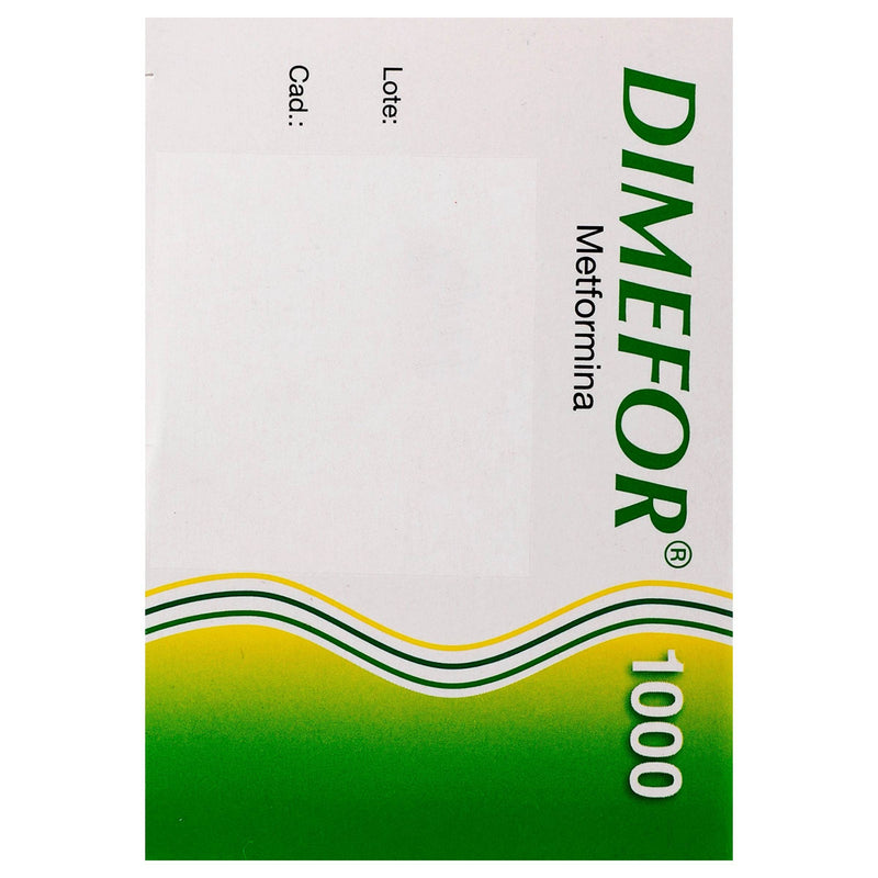 Dimefor 1000Mg Con 60 Tabletas (Metformina) - WeCare Pharma