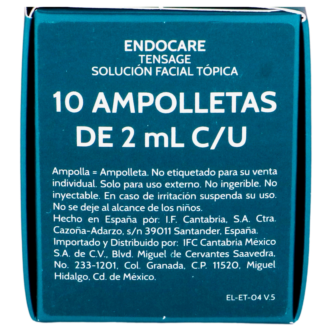 Cantabria Endocare Tensage 2Ml Con 10 Ampulas 8 - 8470001615688