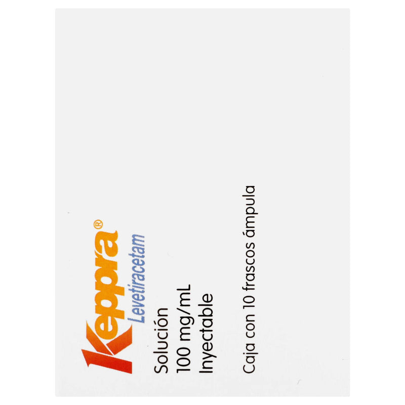 Keppra Frasco 100Mg/5Ml Con 10 Ampulas (Levetiracetam) - WeCare Pharma