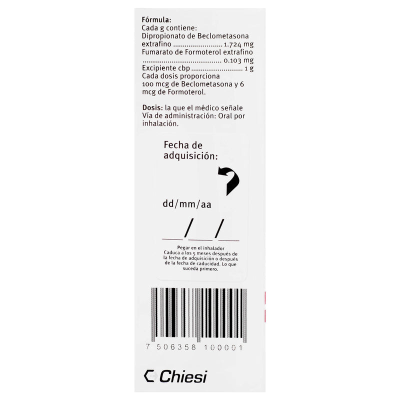 Innovair Aerosol 1.724Mg/0.103Mg 120D (Beclometasona/Formoterol) - WeCare Pharma