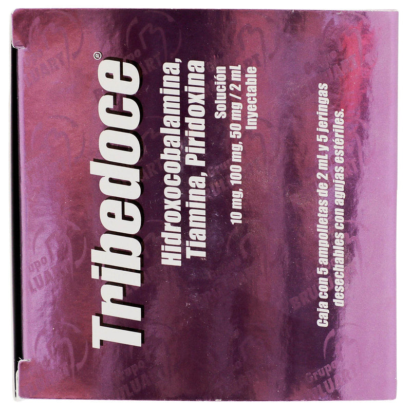 Tribedoce Jeringa 5 000Unid Con 5 (Complejo B) - WeCare Pharma