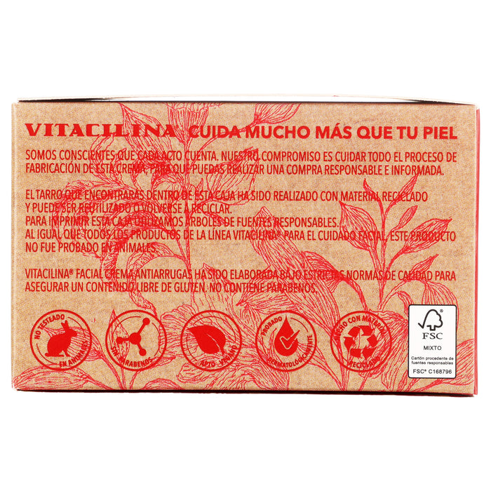 Vitacilina Facial Antiarrugas Crema 100G 8 - 7506376000253