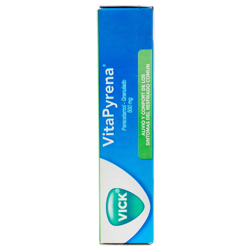 Vick Vitapyrena Sobres 500Mg/10Mg Manzana Canela 5G Con 5 (Paracetamol/Fenilefrina) - WeCare Pharma
