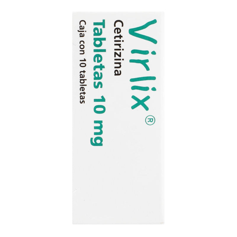 Virlix 10Mg Con 10 Tabletas (Cetirizina) - WeCare Pharma