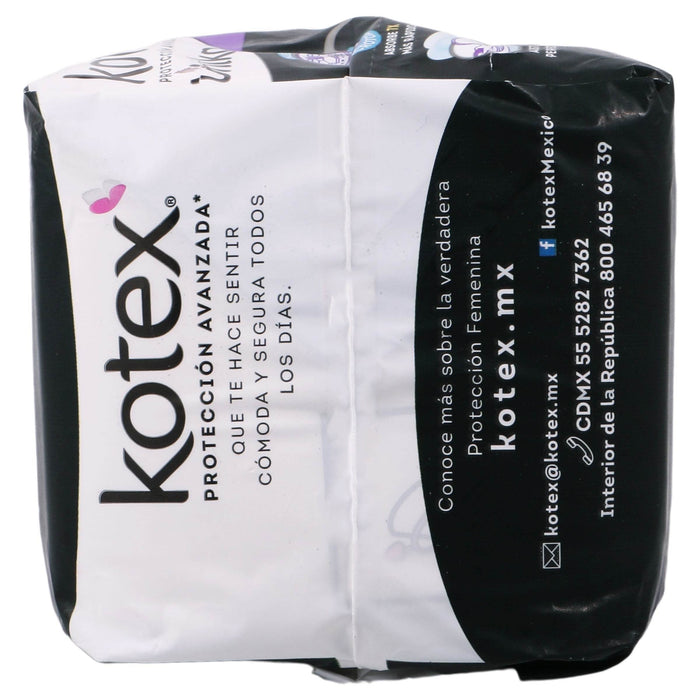 Toallas Kotex Unica Nocturna Con Alas Con 10 - WeCare Pharma
