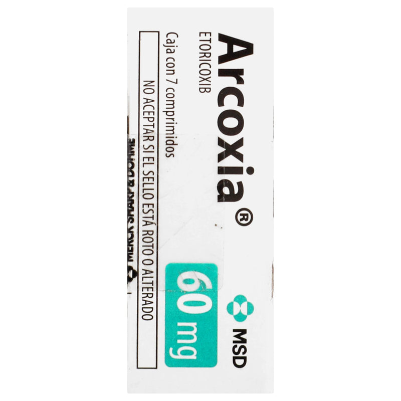 Arcoxia 60Mg Con 7 Comprimidos (Etoricoxib) - WeCare Pharma