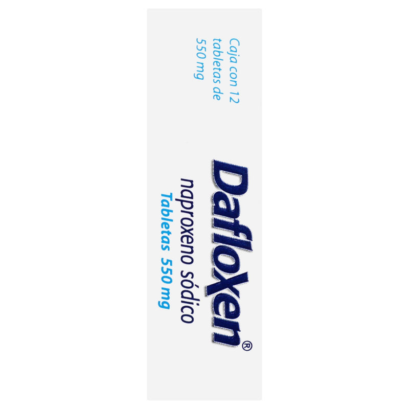 Dafloxen 550Mg Con 12 Tabletas (Naproxeno) - WeCare Pharma