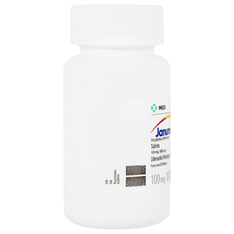 Janumet Xr 100/1000Mg Con 28 Tabletas (Sitagliptina/Metformina) - WeCare Pharma