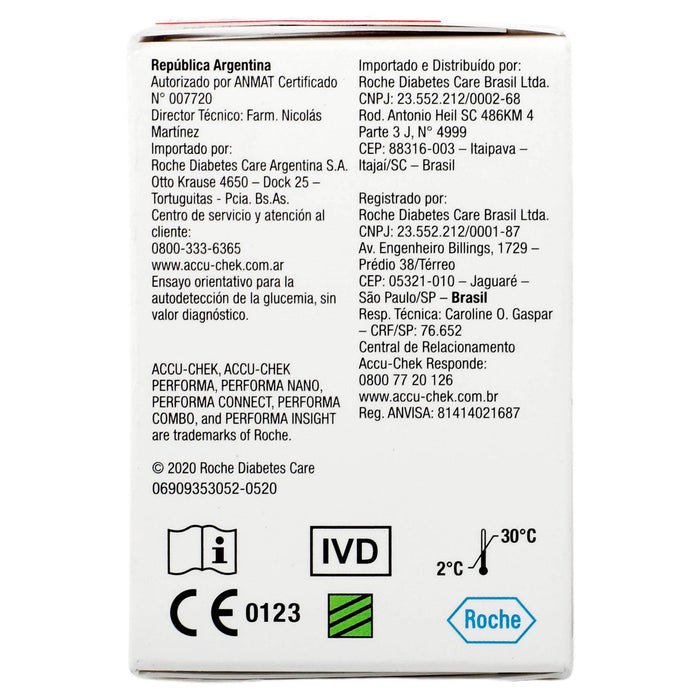 Accu-Check Perfoma Tiras Reactivas Con 50 - WeCare Pharma