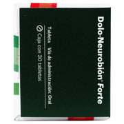 Dolo-Neurobion Forte Con 30 Tabletas (Diclofenaco/Vit B) - WeCare Pharma