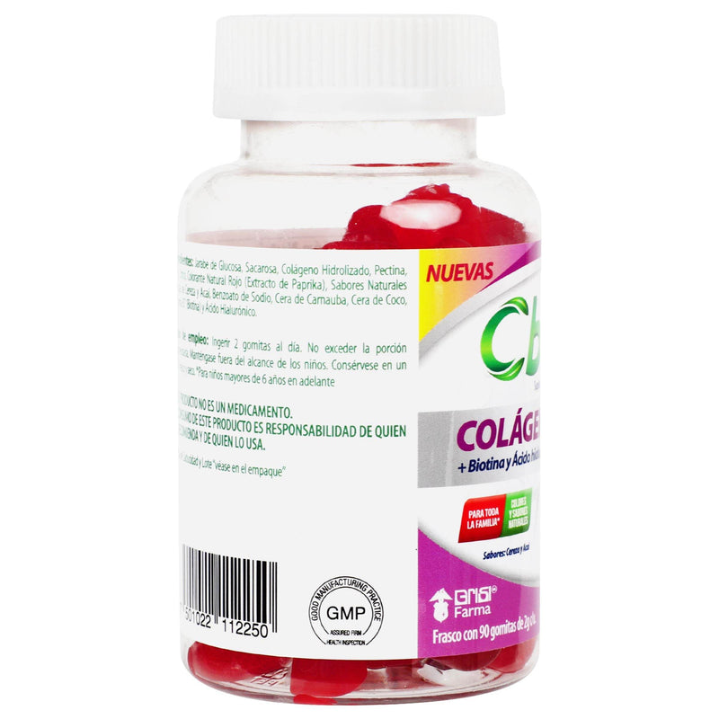 Cboost Gomitas 2G Con 90 (Colageno/Biotina/Acido Hialuronico) - WeCare Pharma