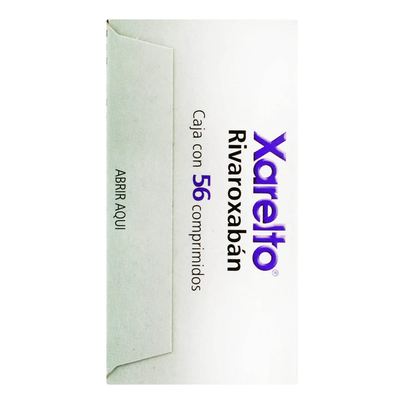 Xarelto 2.5Mg Con 56 Comprimidos (Rivaroxaban) - WeCare Pharma