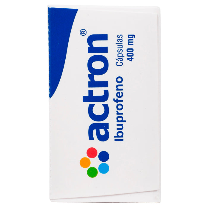 Actron 400Mg Con 30 Capsulas (Ibuprofeno) 7 - 7501318634701