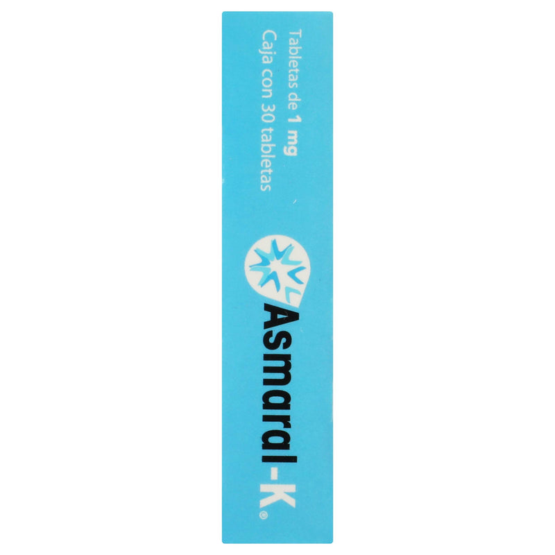 Asmaral-K 1Mg Con 30 Tabletas (Ketotifeno) - WeCare Pharma