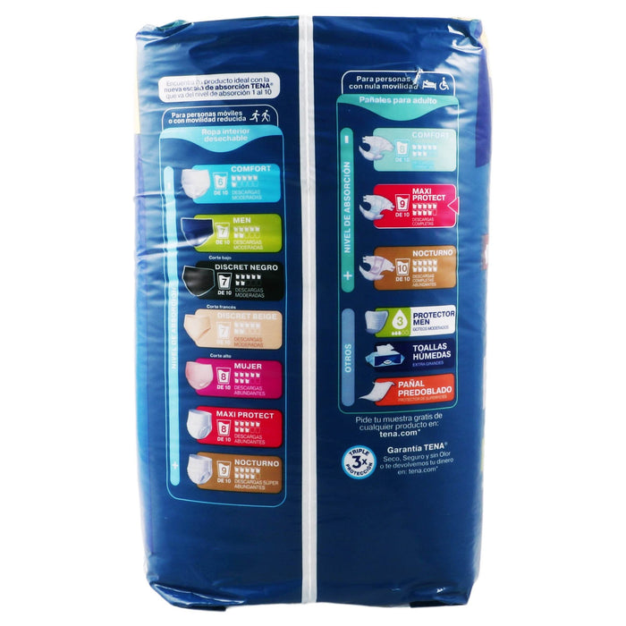 Pañal Adulto Tena Slip Maxi Protect G Con 10 - WeCare Pharma