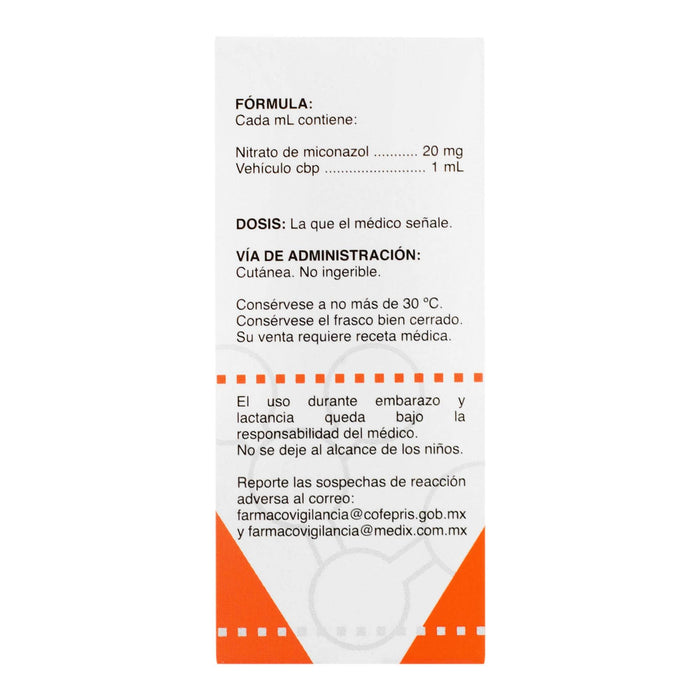 Neomicol Solución 20Mg 15Ml (Miconazol) - WeCare Pharma