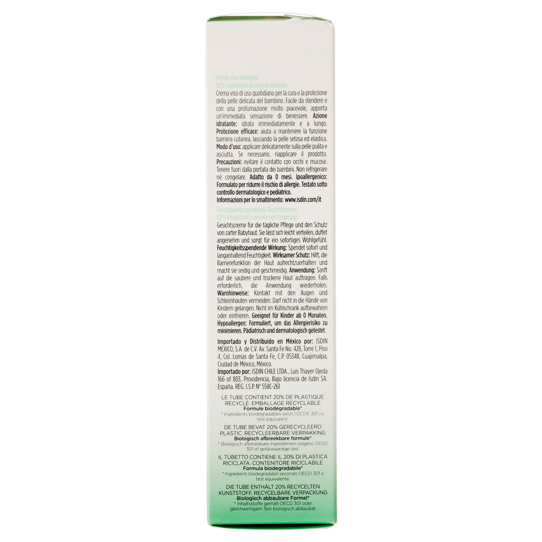 Isdin Baby Naturals Crema Facial Hidratante 50Ml 2 - 8429420181106