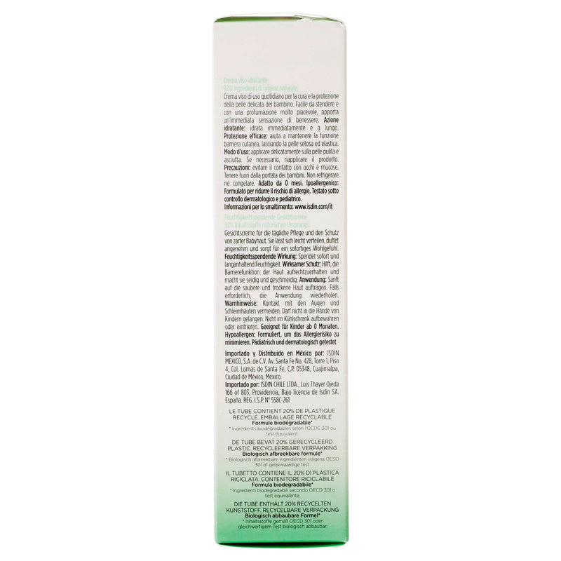 Isdin Baby Naturals Crema Facial Hidratante 50Ml - WeCare Pharma
