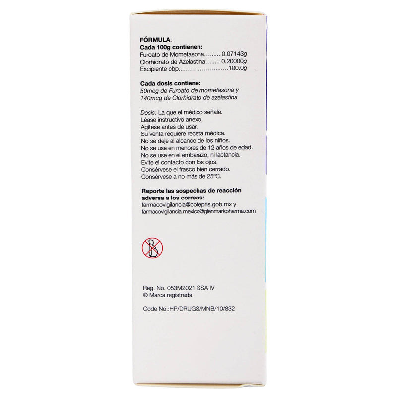 Dirnelid-Az Suspensión 50Mcg/140Mcg 150D (Mometasona/Azelastina) - WeCare Pharma