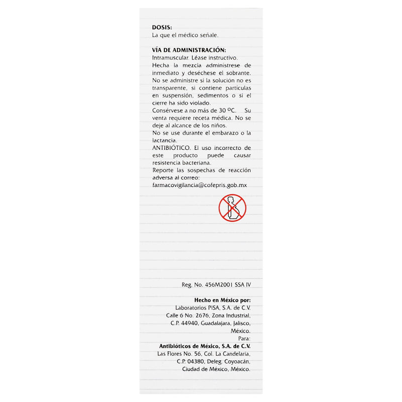 Amcef Im 1G Ampulas (Ceftriaxona) - WeCare Pharma