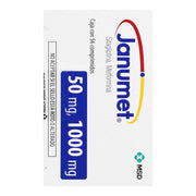 Janumet 50Mg/1000Mg Con 56 Tabletas (Sitagliptina/Metformina) - WeCare Pharma