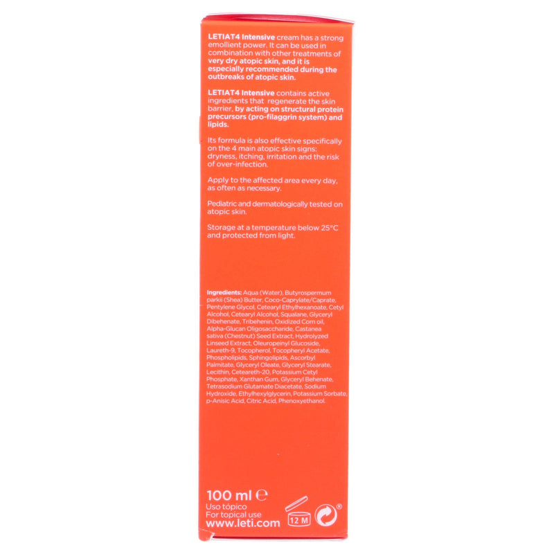 Leti At4 Crema Intensiva Corporal Piel Atópica 100Ml - WeCare Pharma