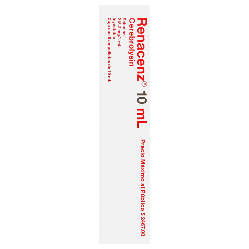 Renacenz 215.2Mg/Ml 10Ml Con 5 Ampulas (Cerebrolisina) - WeCare Pharma
