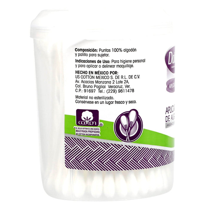 Aplicadores De Algodón Dalux Con 100 - WeCare Pharma