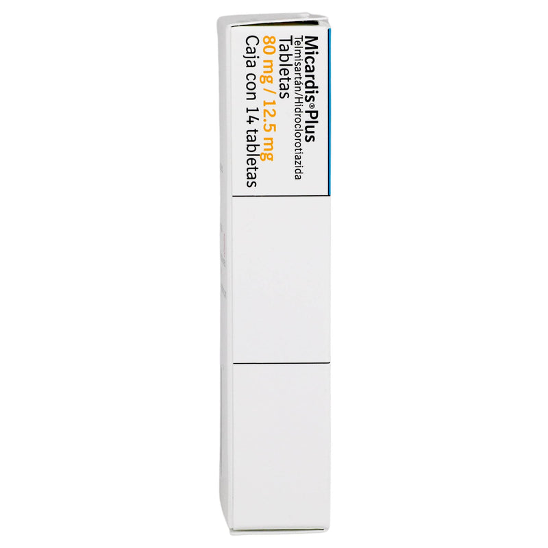 Micardis Plus 80Mg/12.5Mg Con 14 Tabletas (Telmisartan/Hidroclorotiazida) - WeCare Pharma