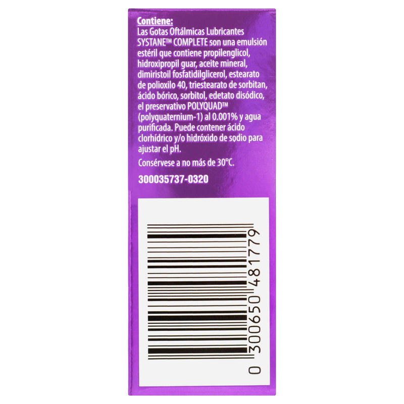 Systane Complete Gotas 10Ml (Lubricantes Oculares) - WeCare Pharma
