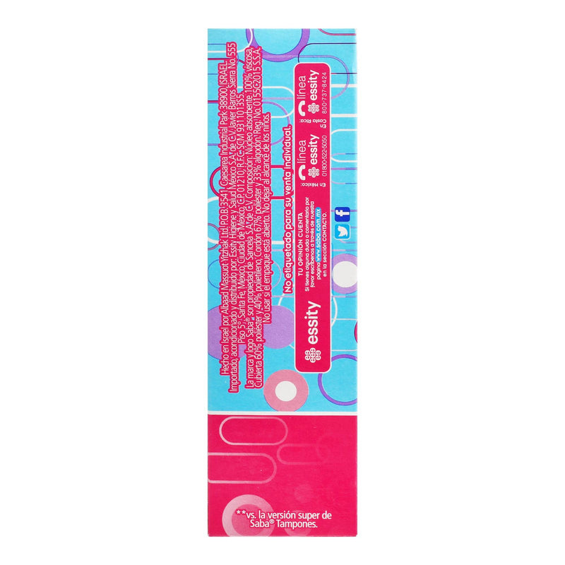 Tampones Saba Super Plus V-Largo Con 10 - WeCare Pharma